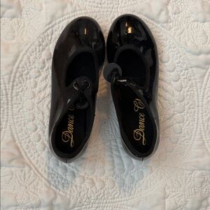 Girls Black Tap Shoes